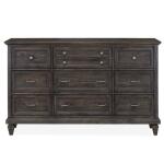 Monterey 2 Drawer Electrified Nightstand Nightstands Brown 2