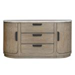 Dining Cabinet Dining Storage Brown 2