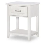 One Drawer Nightstand Youth Nightstands Bleached Linen 9