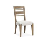 Plum Creek – LT. Brown Dining Side Chair w/Upholstered Seat & Back (2/ctn) Chairs & Benches Chairs & Benches