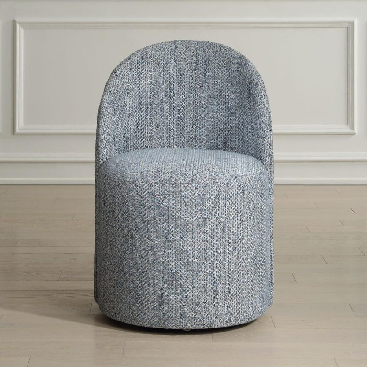 Roll With It Dining Chair, Denim - Image 4