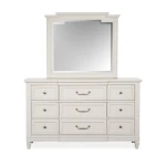 Drawer Dresser with Landscape Mirror Dressers Dressers 9