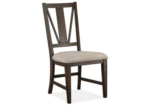 Westley Falls Dining Side Chair w/Upholstered Seat (2/ctn) Chairs & Benches Brown