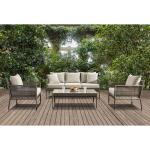 Aleisha Patio Sofa Outdoor Sofas Cream 8