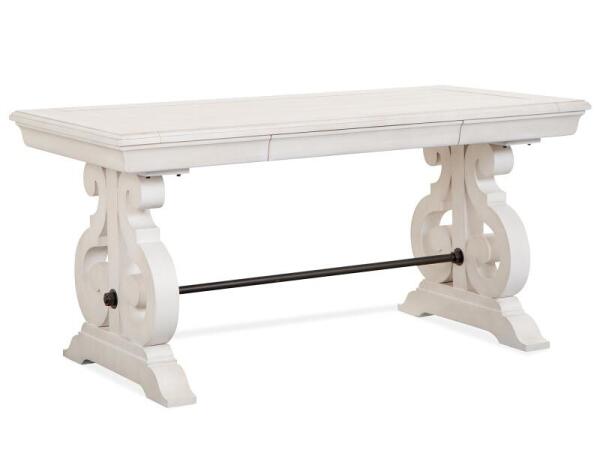 Bronwyn Wood Writing Desk Top SU Desk Tops Alabaster and Toasted Nutmeg