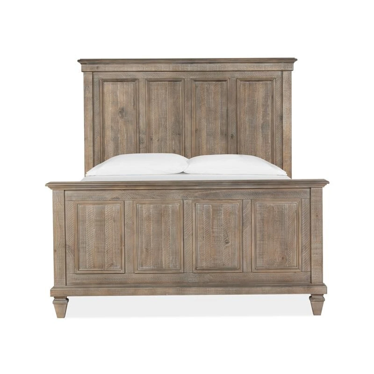 Lancaster B4352-54H Wood Queen Panel Bed Headboard KD - Image 2