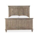 Lancaster Wood Queen Panel Bed Headboard KD