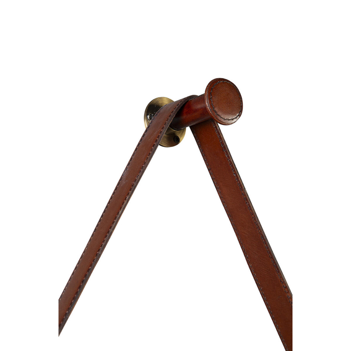 Milo Round Hanging Mirror Mirrors Brown 6