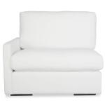 Refuge Sofa, Left Arm Facing, Arctic White