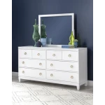 1160 Summerland BR Dresser White Finish - Image 2