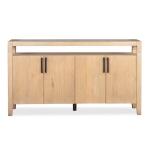 Somerset Open Buffet Dining Storage Brown 2