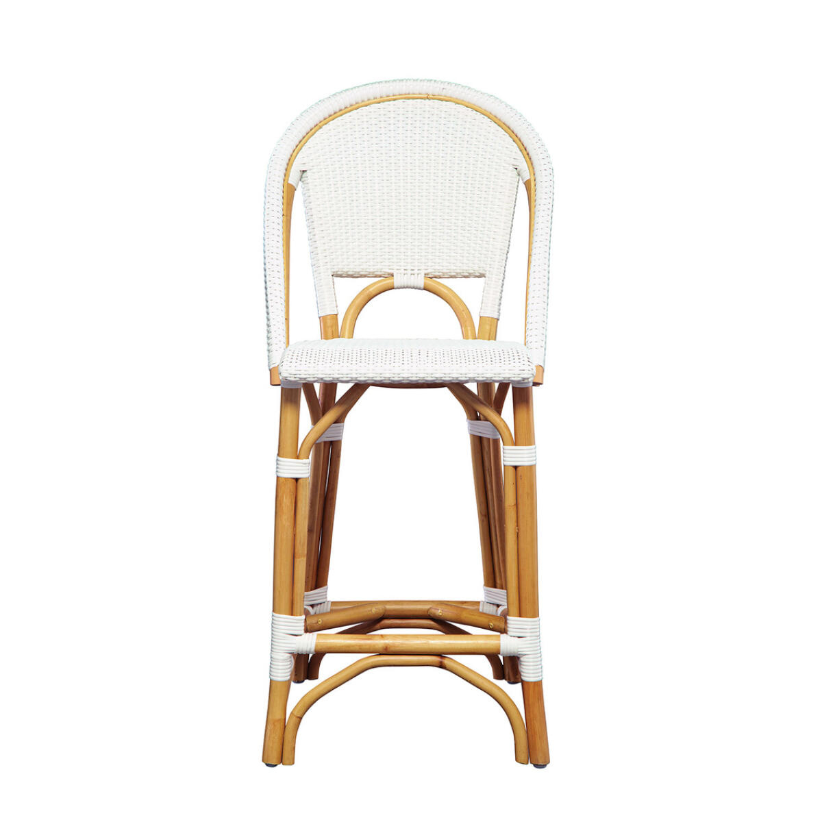 White Leroy Counter Stool Barstools Barstools 7