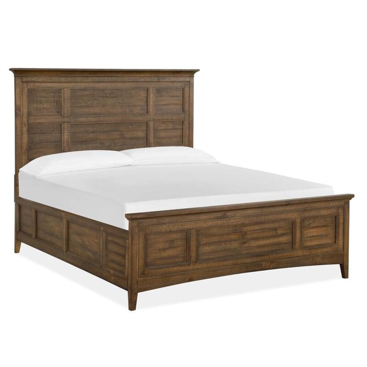 Bay Creek Complete Queen Panel Bed with Regular Rails Beds Beds 7