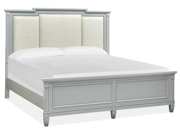 Glenbrook Complete Cal.King Panel Bed w/Upholstered Headboard Beds Beds 11