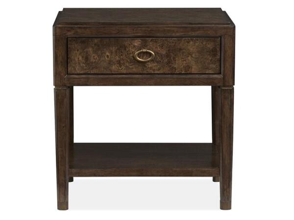 Rowan Open Nightstand Nightstands Brown