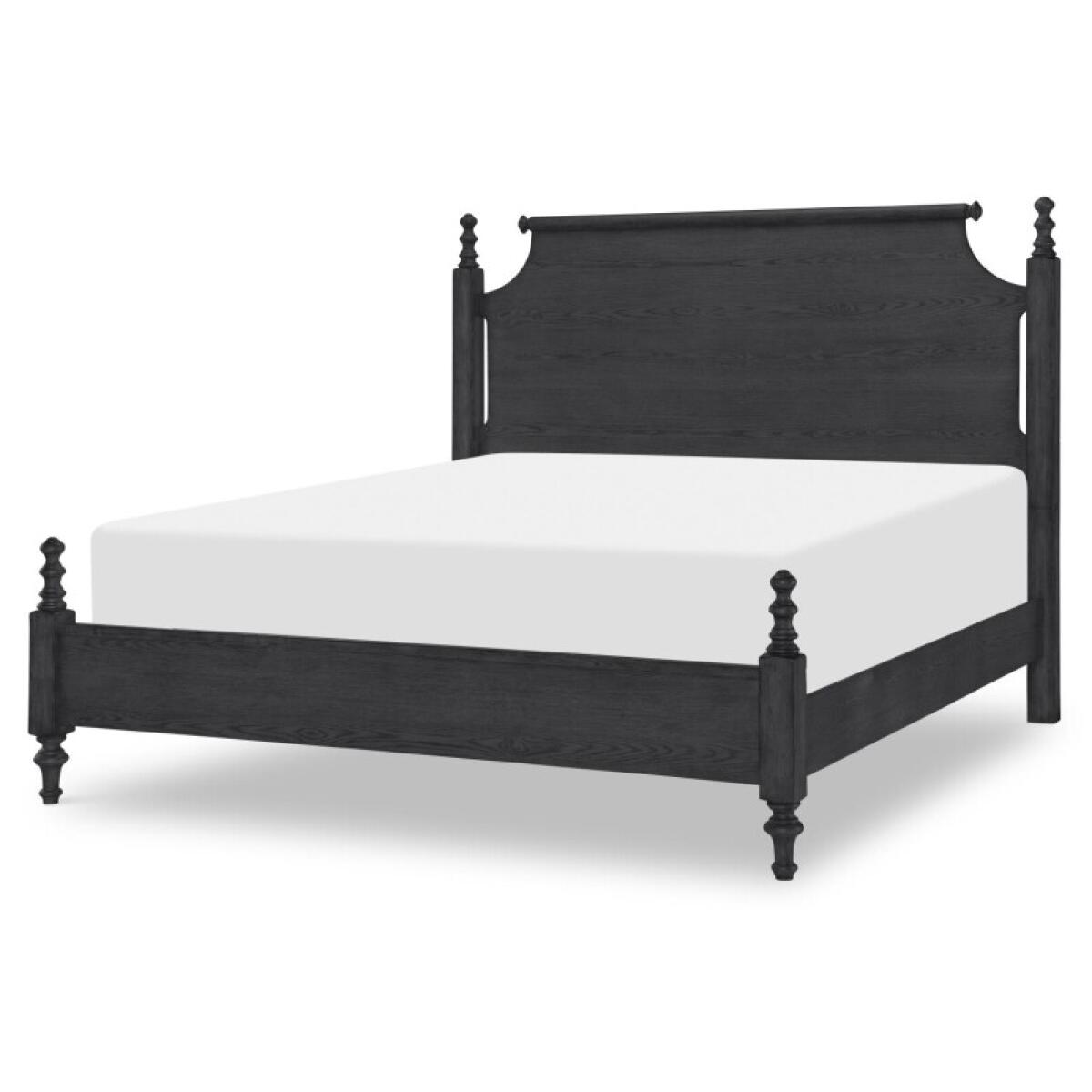 Complete High/low Poster Bed 5/0 Queen Kettle Black CLH4011-4605K - Image 3