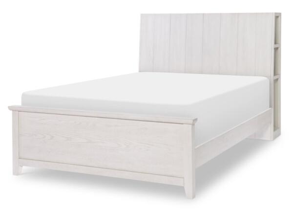 Complete Bookcase Bed Full Youth Beds Bleached Linen