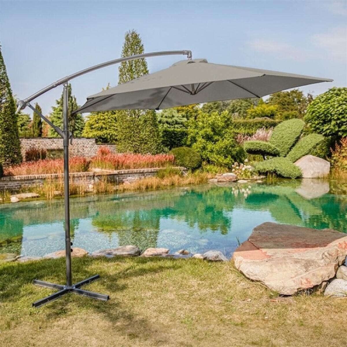 Glam Cantilever Umbrella w/ LED - Image 2