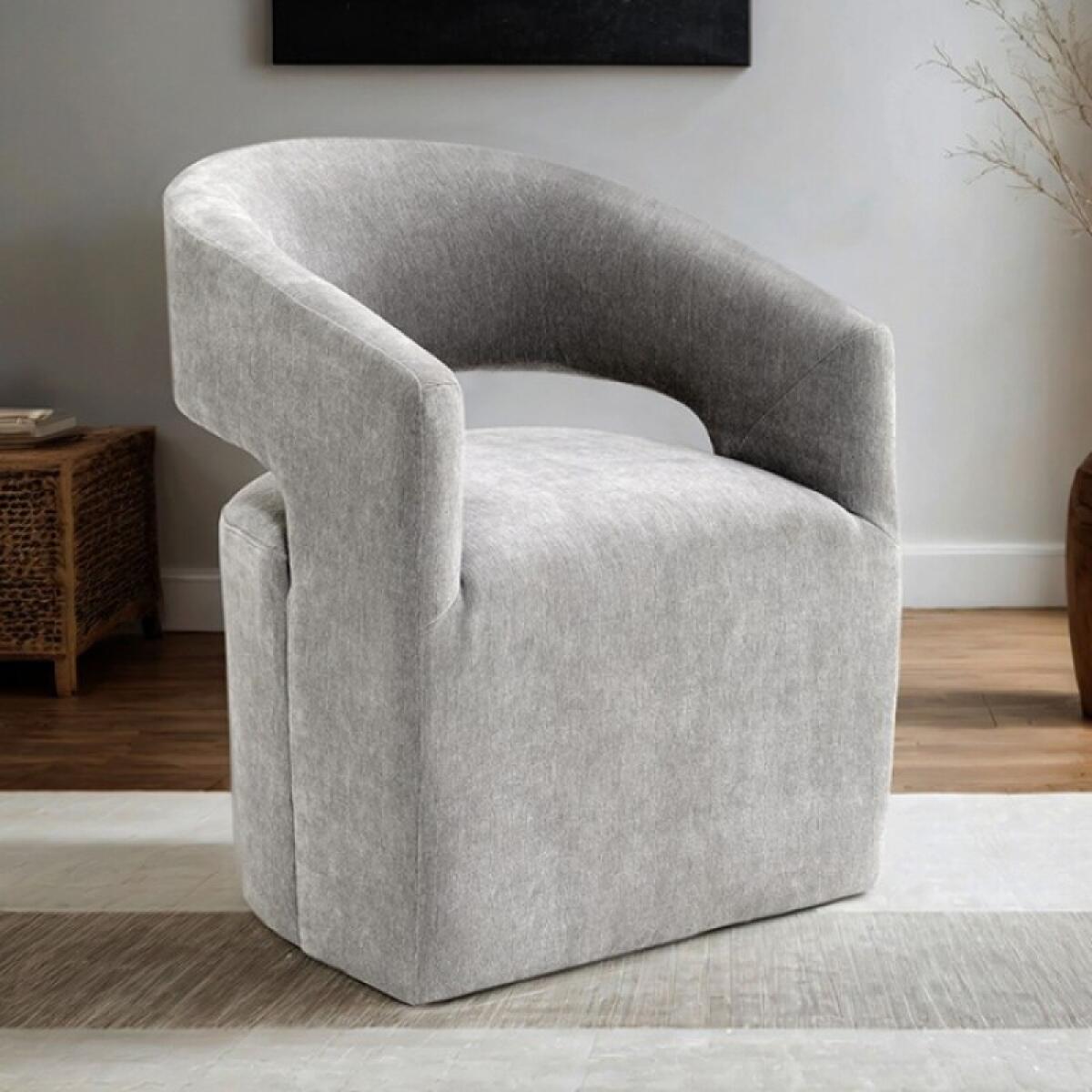 Tresa Arm Chair with Casters - Image 2