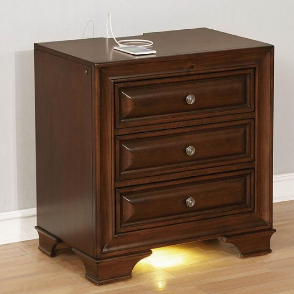 Brandt Night Stand Nightstands Brown 4