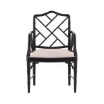 Black Sawyer Arm Chair Chairs Black 10
