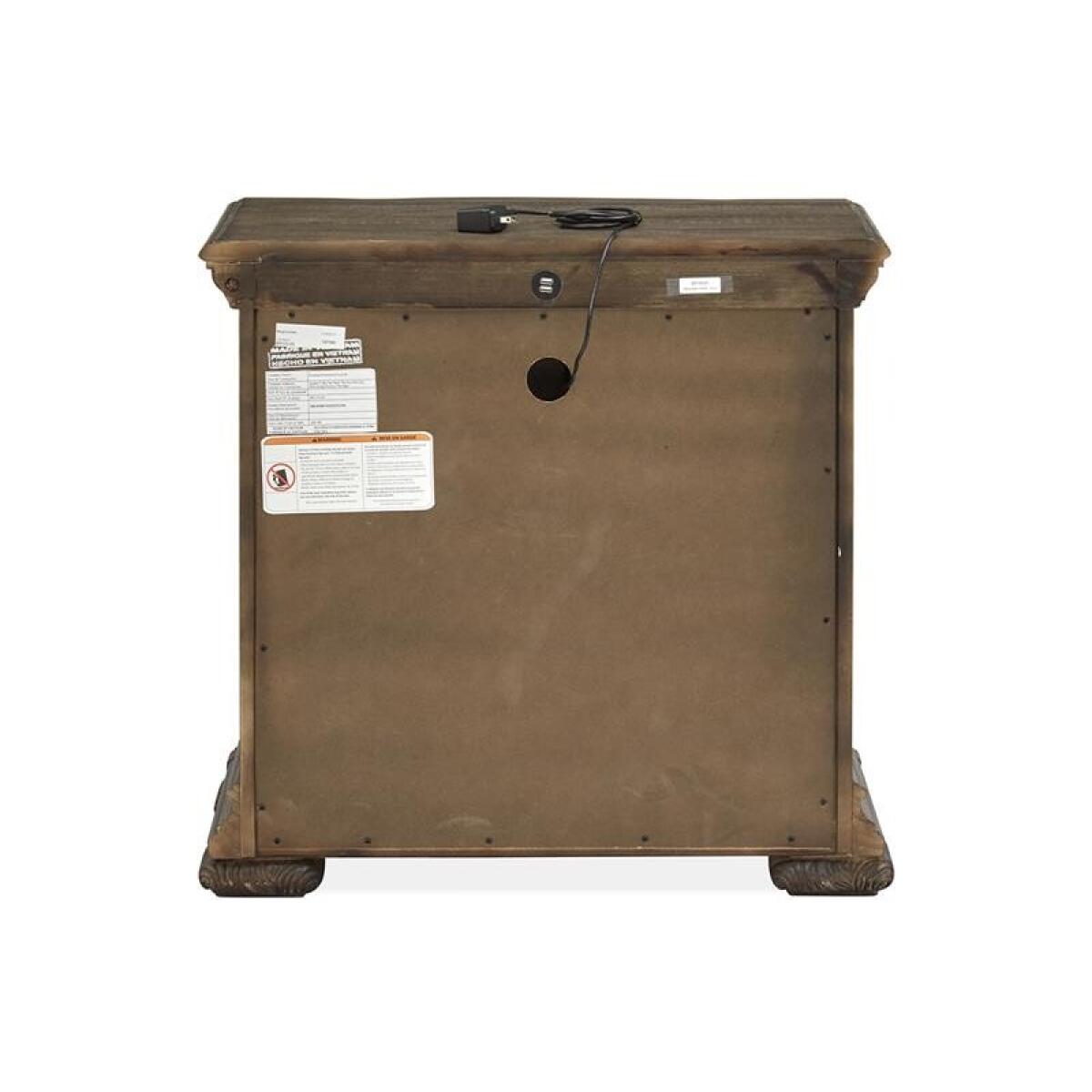 Durango Drawer Nightstand Nightstands Brown 12