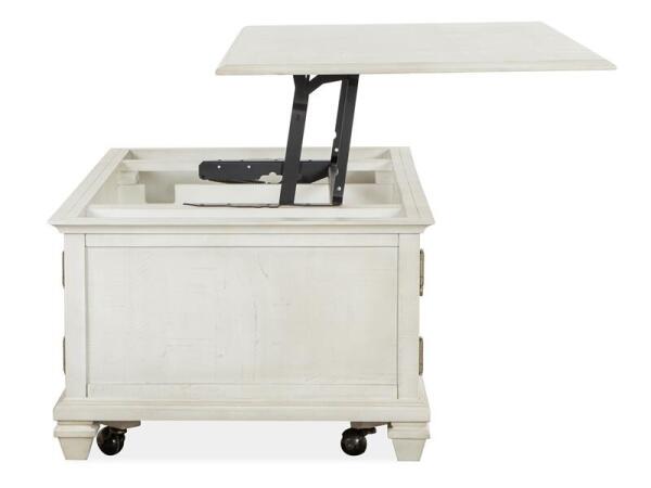 Newport Lift Top Storage Cocktail Table w/Casters - Image 11
