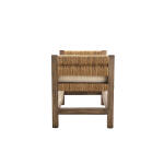 Single Georgia Bench Chairs & Benches Brown 11