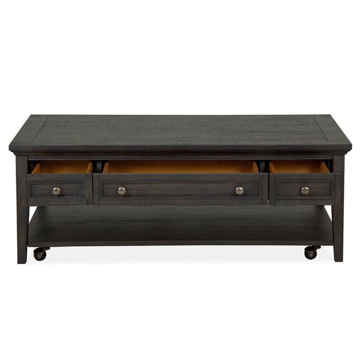 Westley Falls Rectangular Cocktail Table w/Casters - Image 5