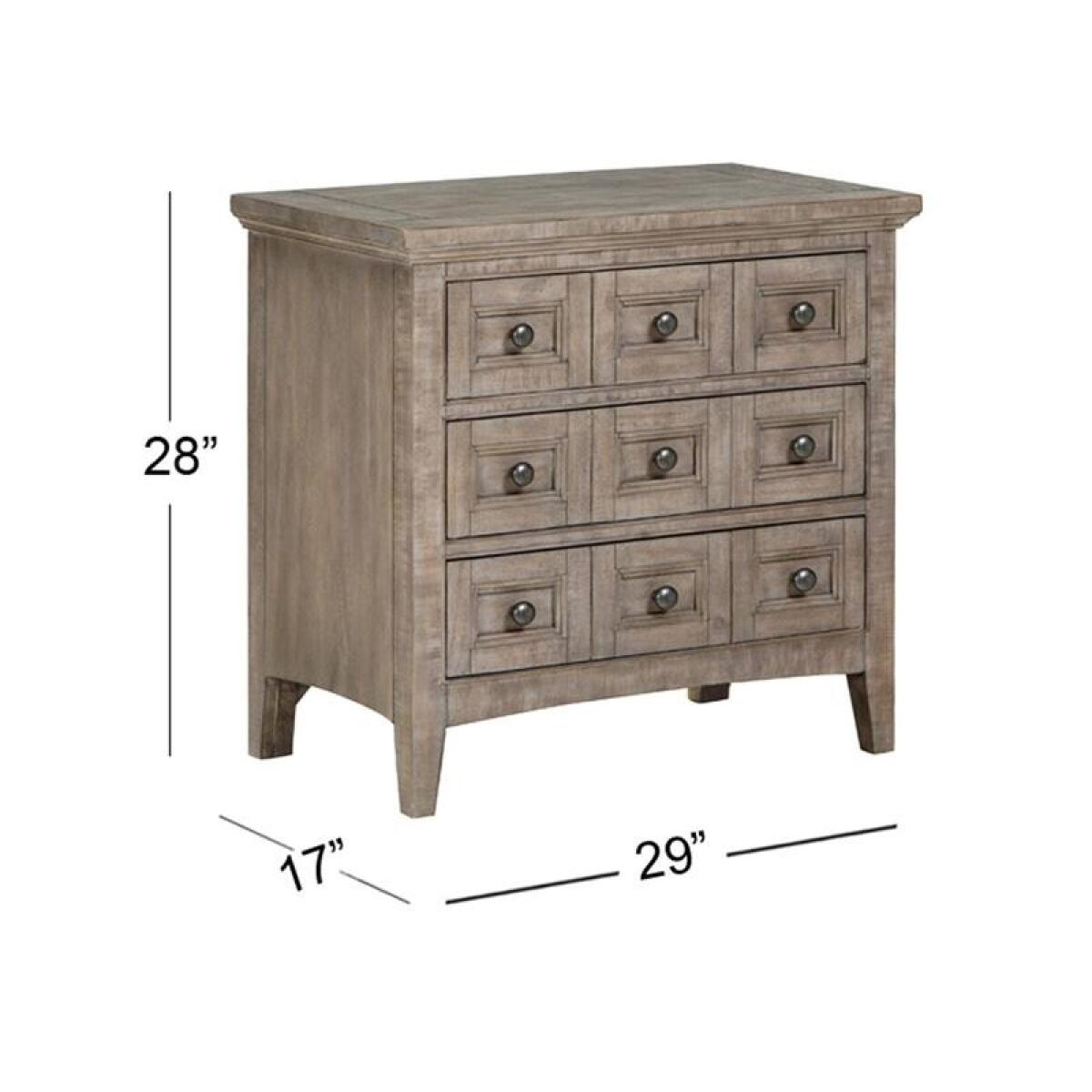 Paxton Place Drawer Nightstand Nightstands Brown 6
