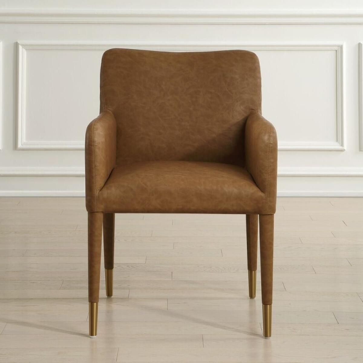 Conifer Dining Armchair, Camel - Image 4