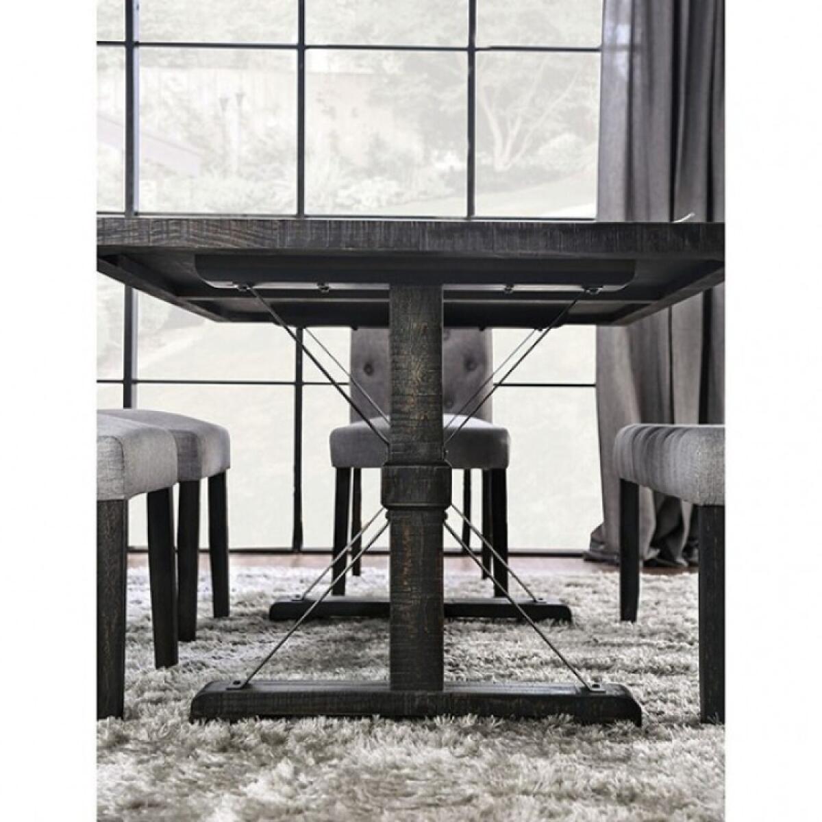 Alfred 6 Pc Dining Table Set w/ Bench - Image 6