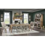 Chimney Leg Table Dining Tables Barnwood Oak 24