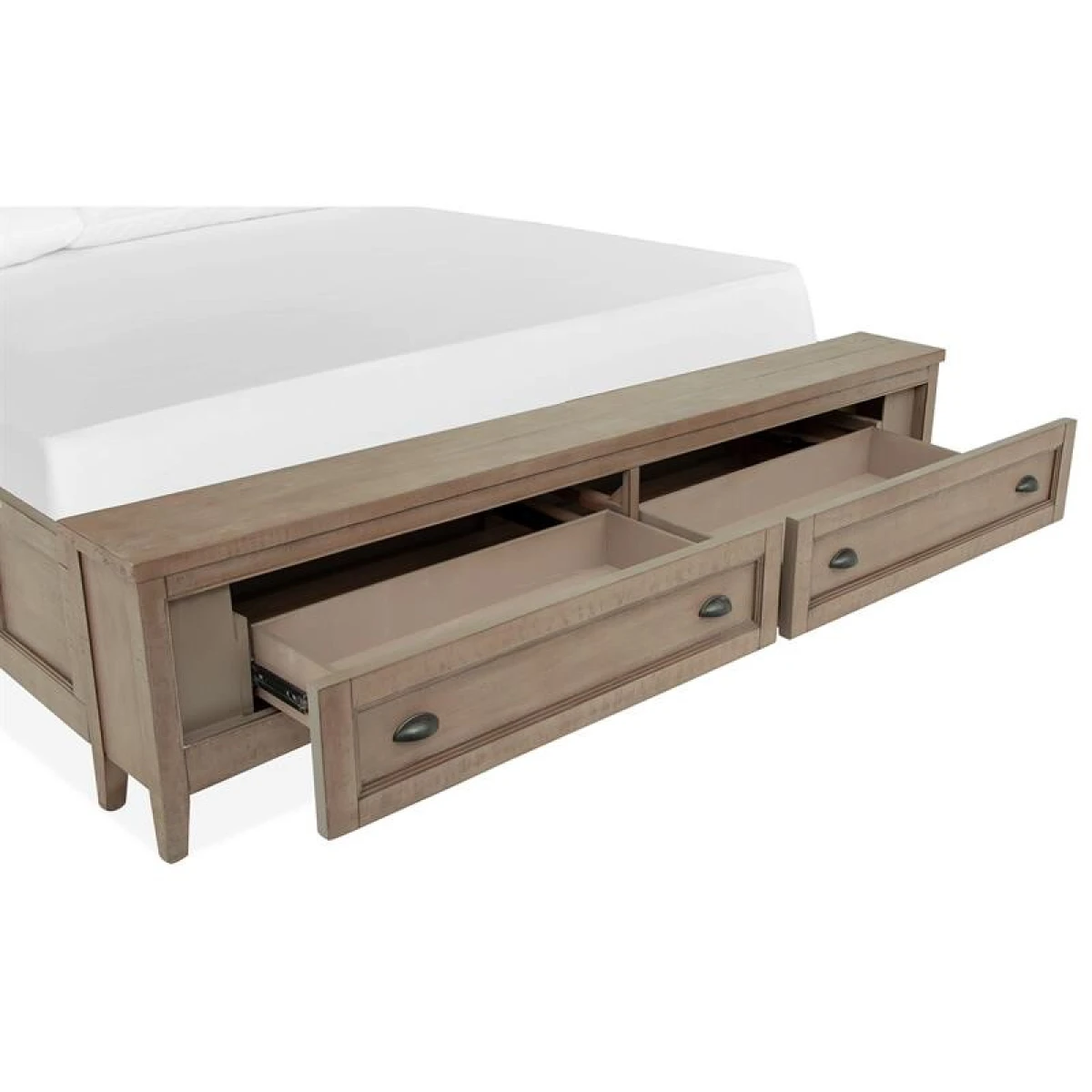 Paxton Place Complete King Lamp Panel Storage Bed - Image 4