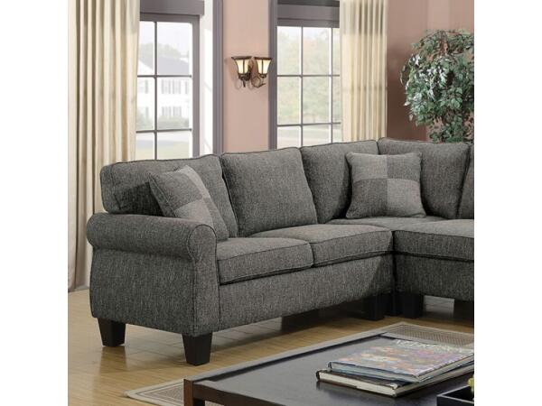 Rhian Sectional Sectionals Dark Gray