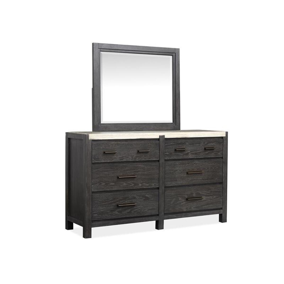 Plum Creek - Black Landscape Mirror - Image 5