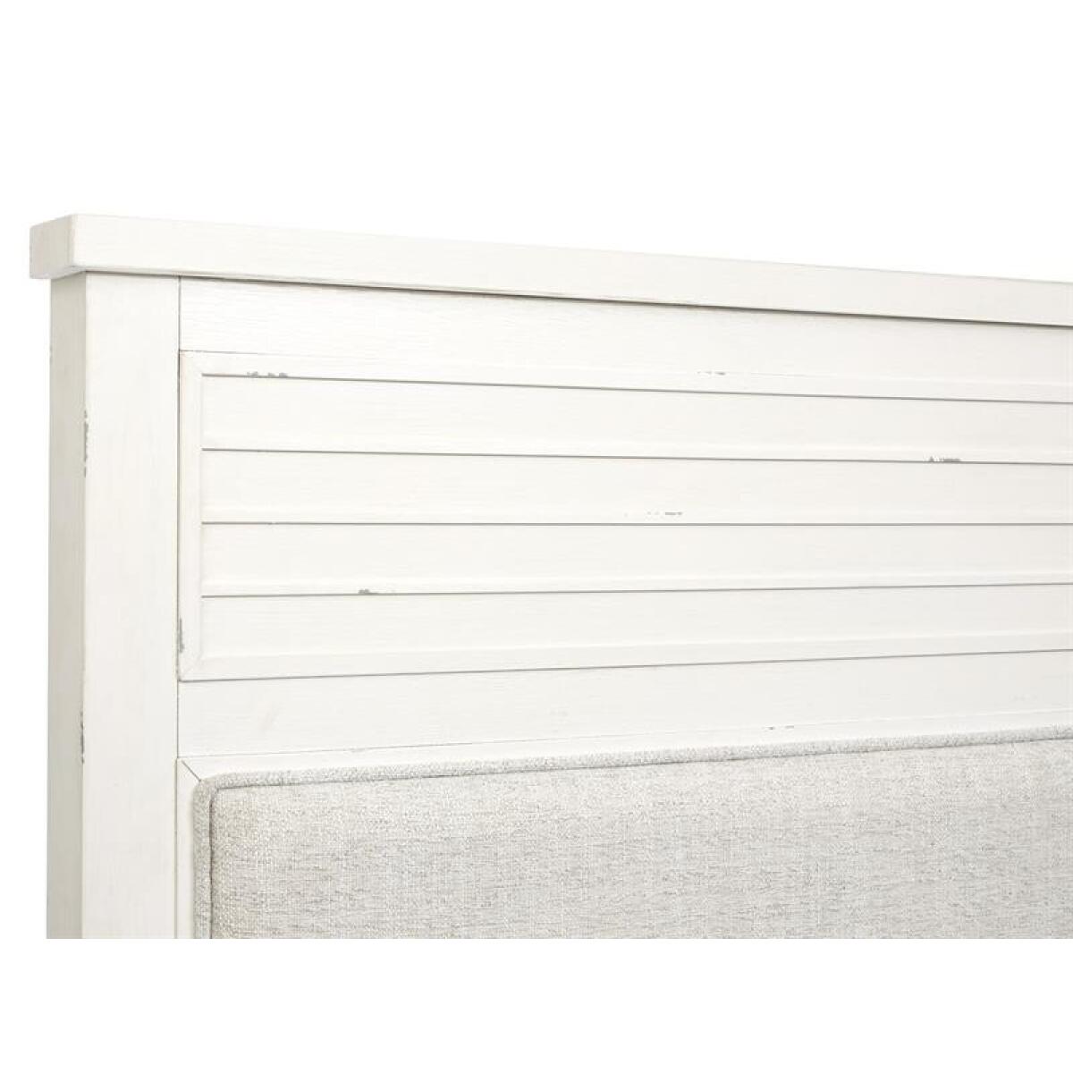 Echo Isles Complete Queen Panel Bed w/Upholstered Headboard - Image 5