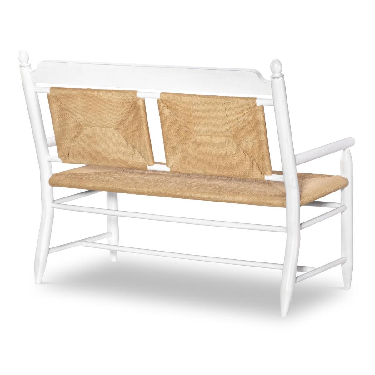 Rush Seat Bench Chairs & Benches Chairs & Benches 5