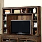 Dietrich 60″ TV Console Entertainment Stands Black 2
