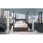 Complete Poster Bed Full 4/6 Blacksmith Youth Beds Black 13