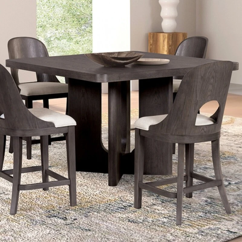 e3dd8b205d31fb4f083099a0e5b6c5fc Sterling West 7 Pc Counter Ht Table Set - Image 1
