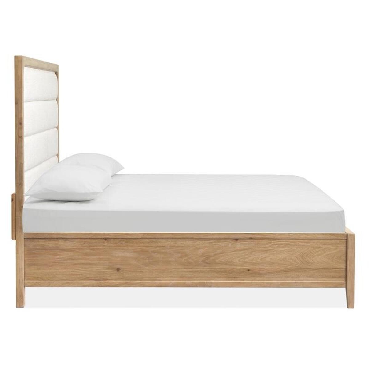 Somerset Complete Cal.King Panel Bed w/Upholstered Headboard Beds Beds 8