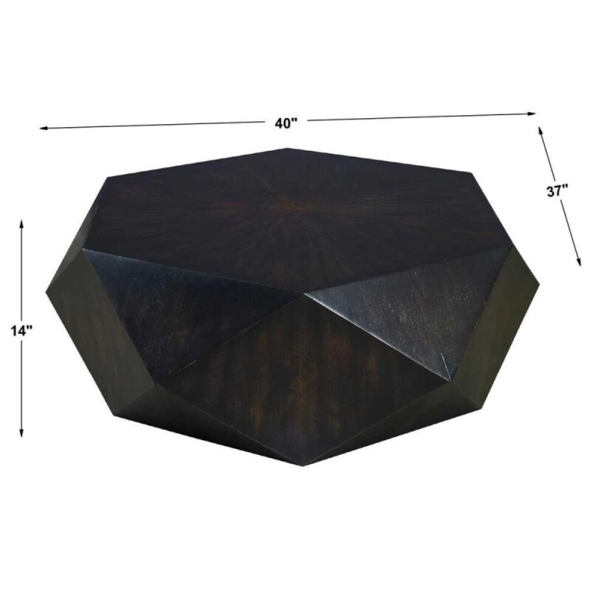 Volker Small Coffee Table, Black - Image 10