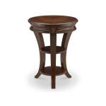 Winslet Oval Cocktail Table w/Casters Cocktail & Coffee Tables Brown