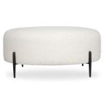 Arles Large Ottoman, Black