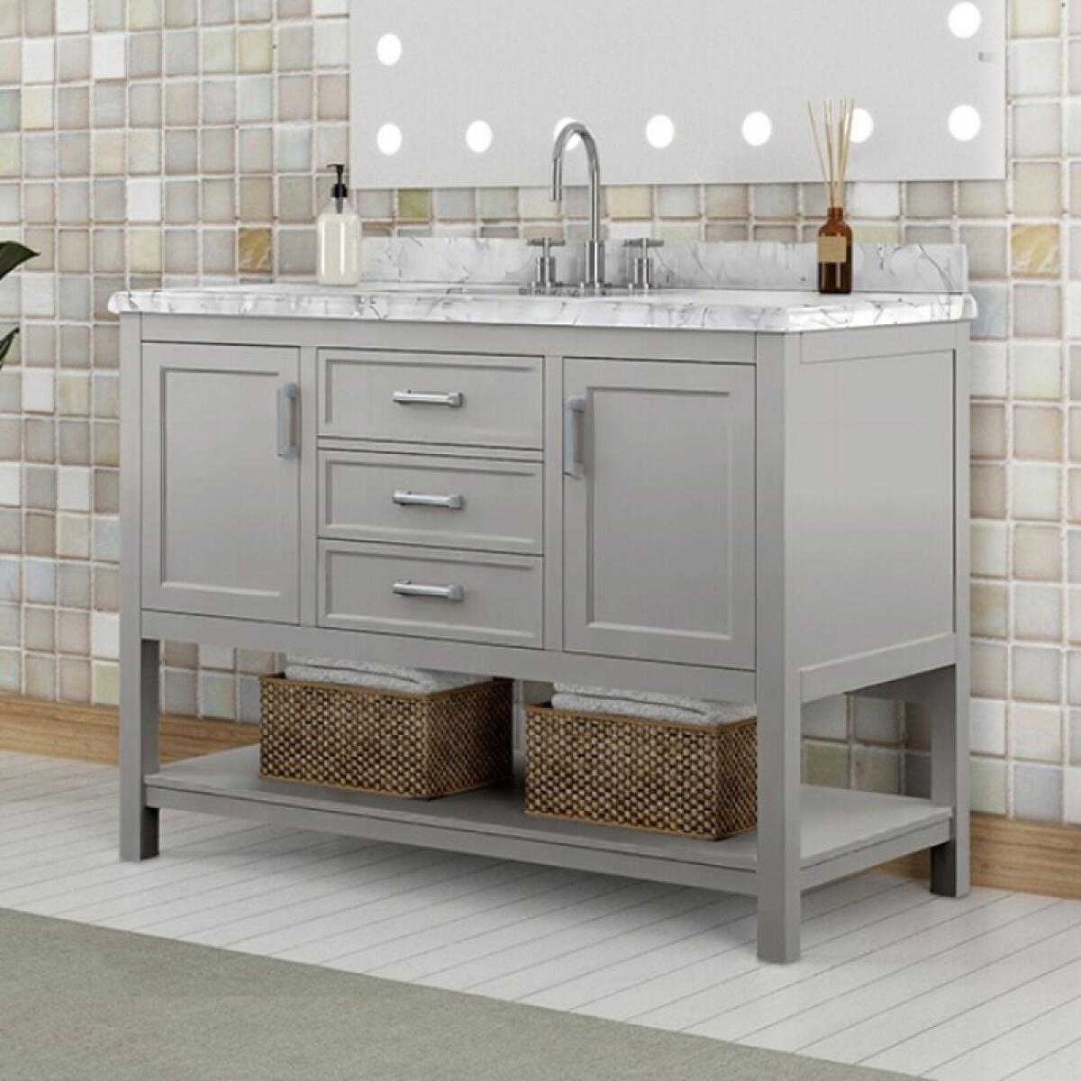 Reston 49" Vanity with Top/ Sink - Image 2