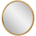 Dandridge Round Mirror, Gold - Image 5