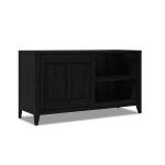 Entertainment Console Entertainment Stands Black 2