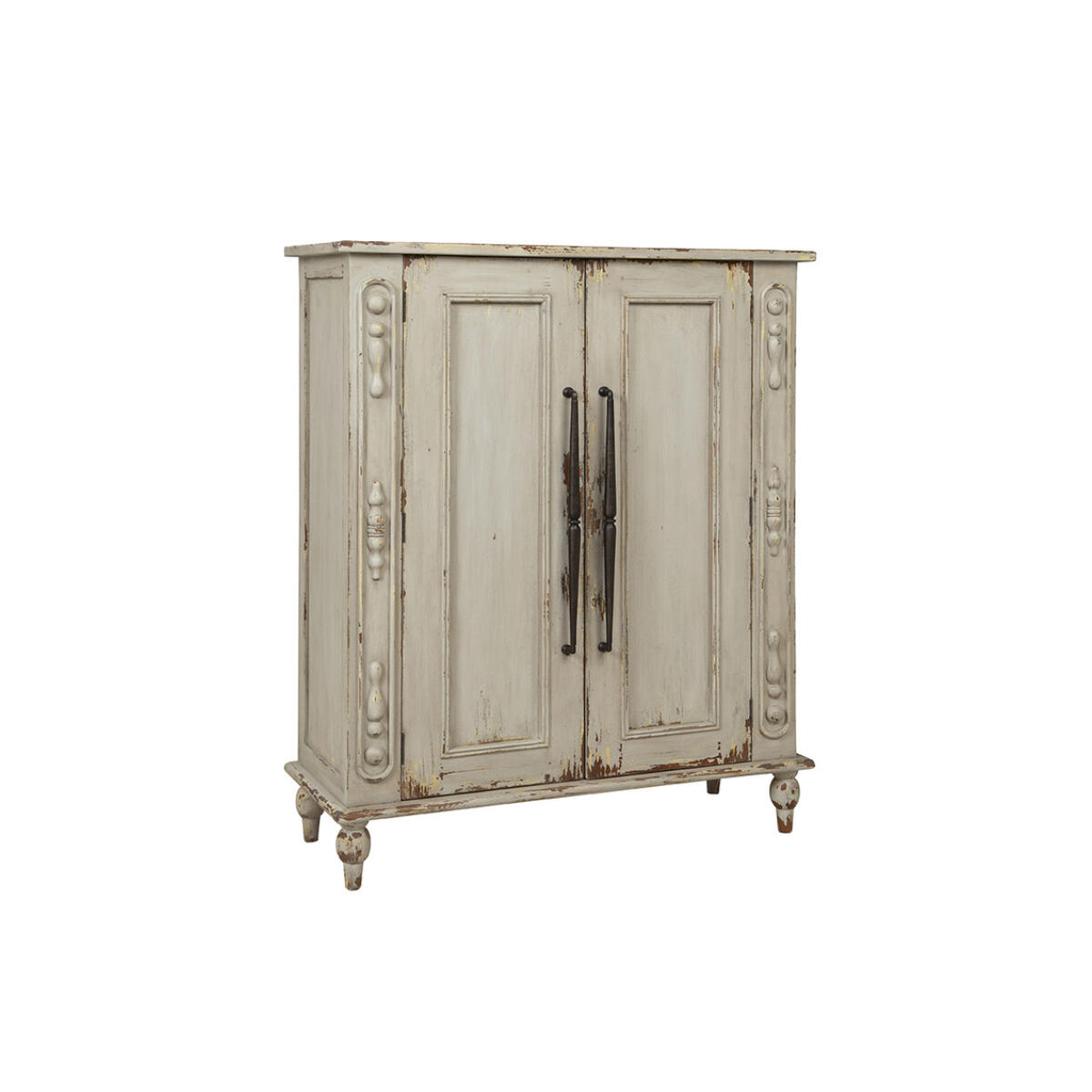 Distressed Bijou Hall Cabinet Accent Furniture Accent Furniture 4