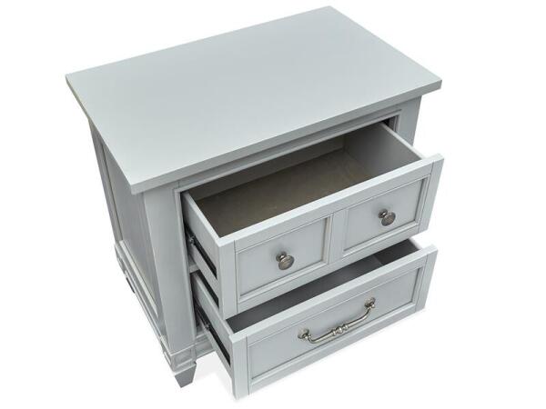 Glenbrook Drawer Nightstand Nightstands Gray 19